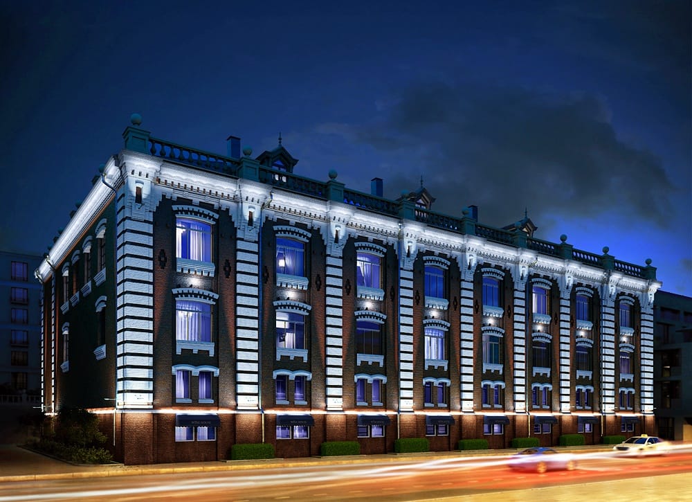 Праздничное оформление квартала
