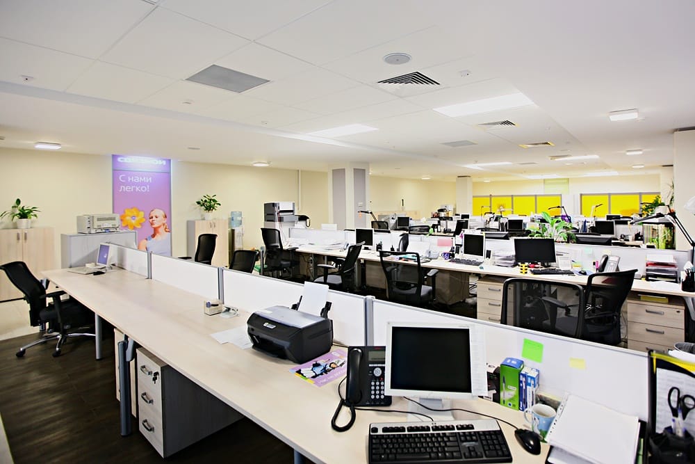Основное рабочее пространство open space