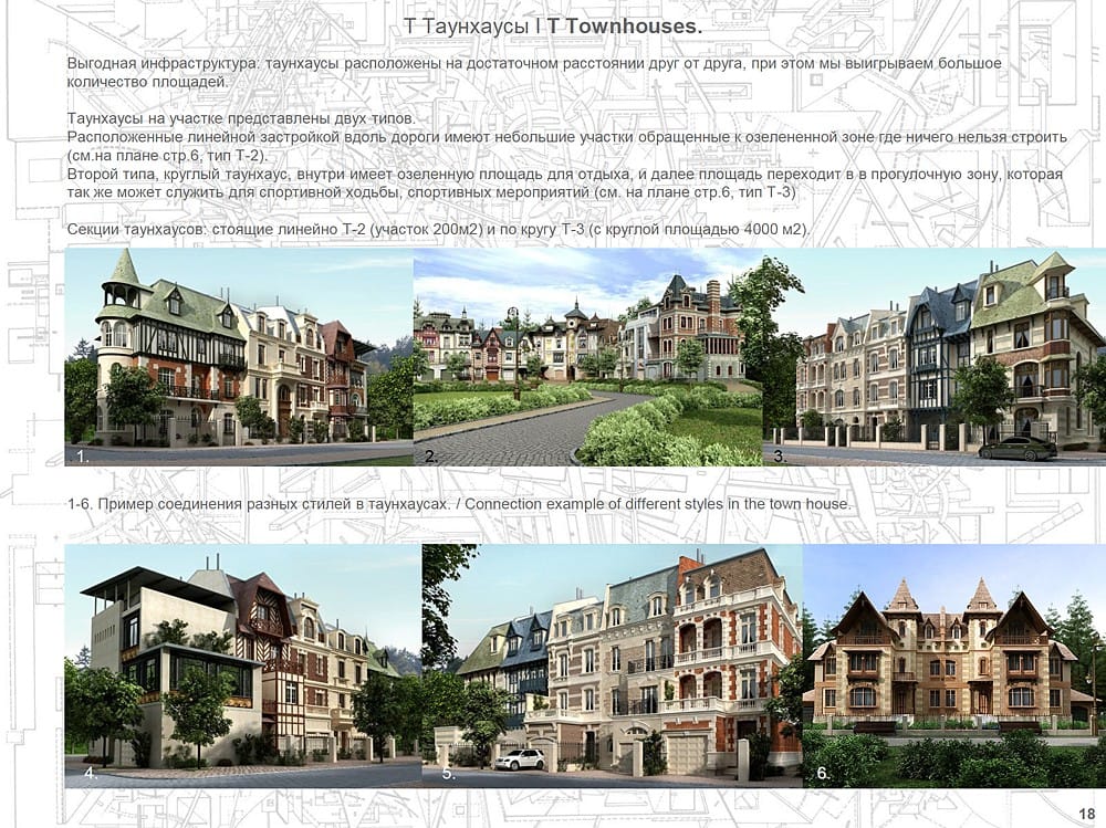 Референсы таунхаусов