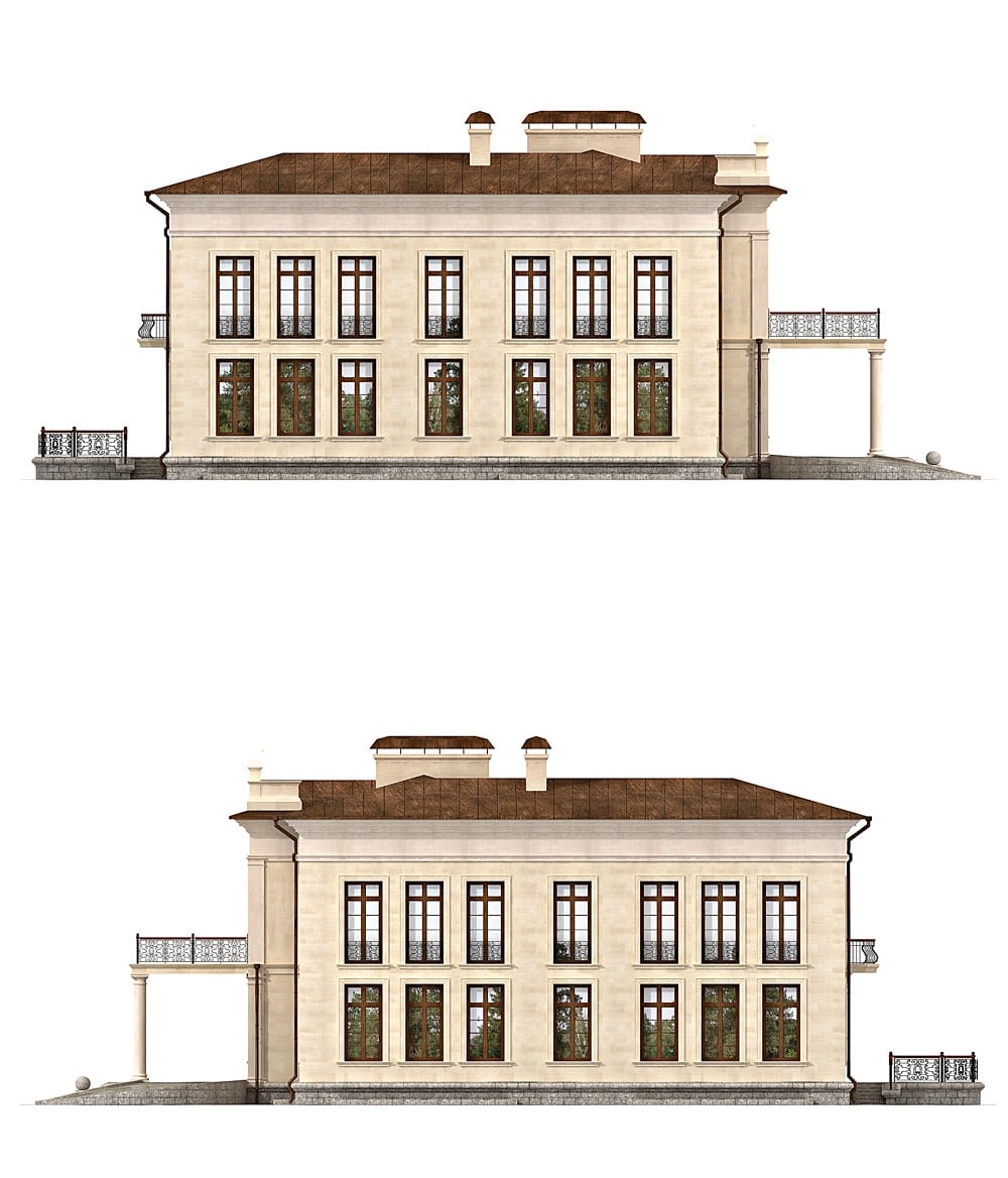 Классический дом 800 метров
