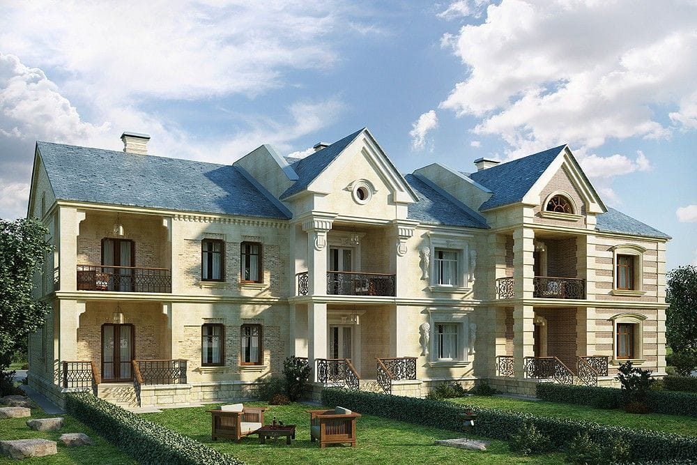 Дворовой фасад