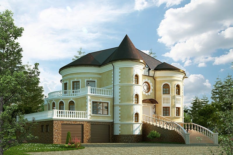 Классический дом 400 м²