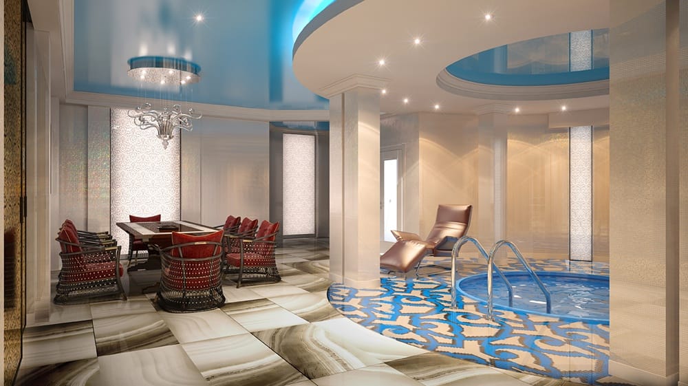 Spa-комплекс с бассейном