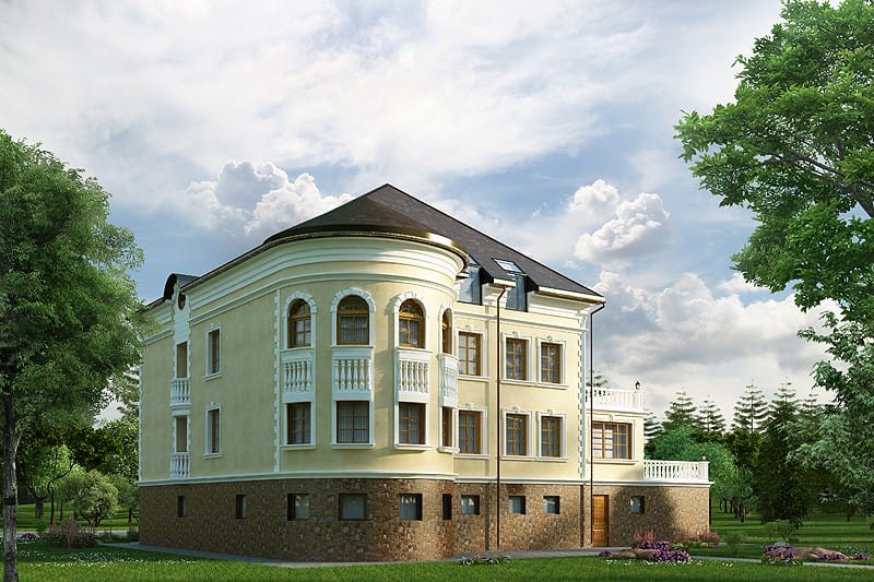 Классический дом 400 м²