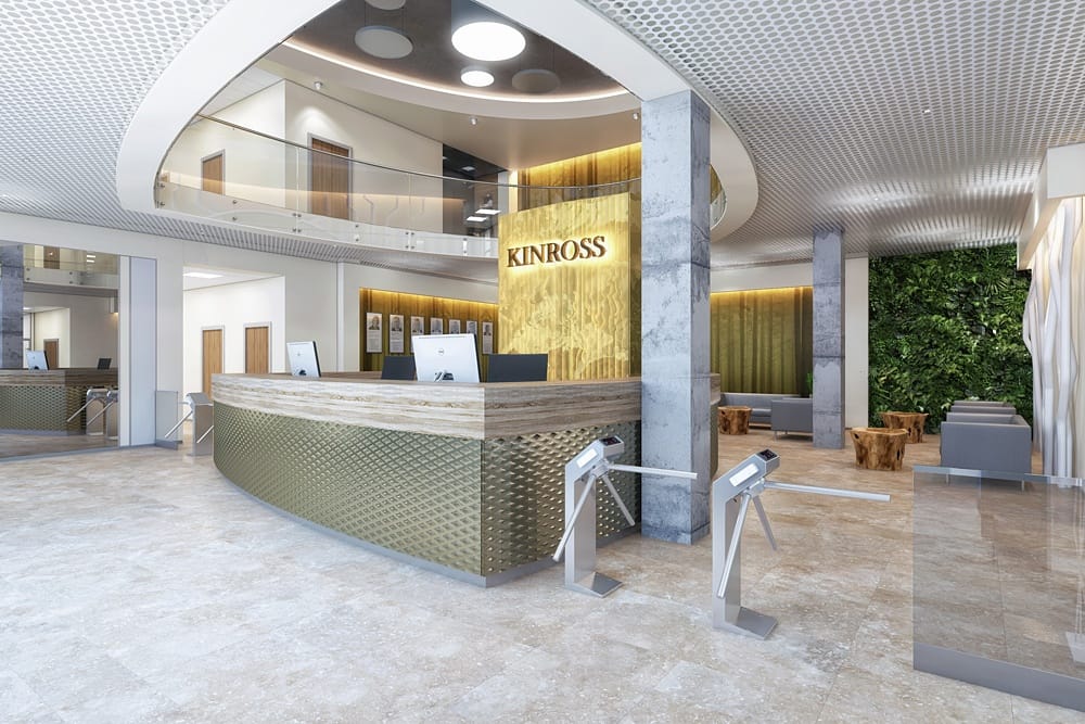 Главный вход, холл, Kinross