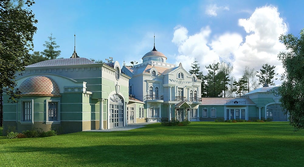 Классический дом 1200 метров