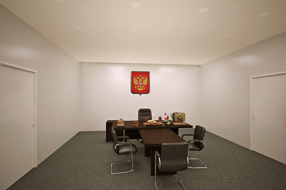 VIP-кабинет с гербом России