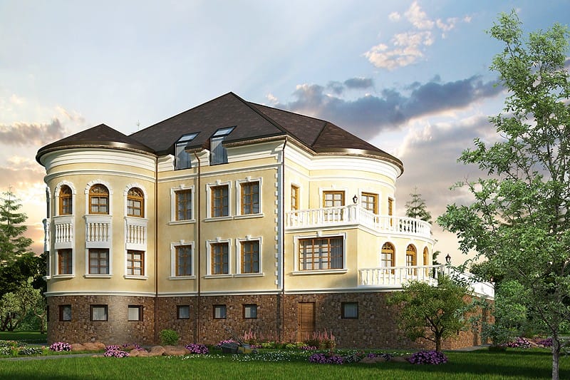 Классический дом 400 м²