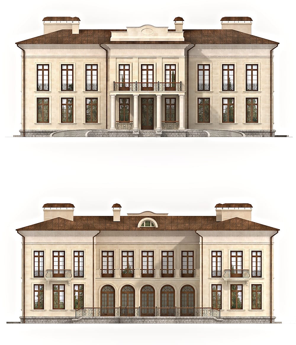 Классический дом 800 метров