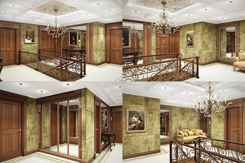 Проект Виктории Морозовой, выполнено для Elizabeth Interiors