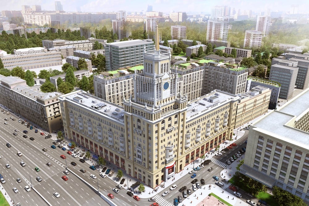 Комплекс в ракурсе 45 градусов