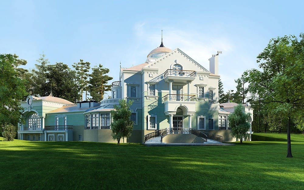 Классический дом 1200 метров