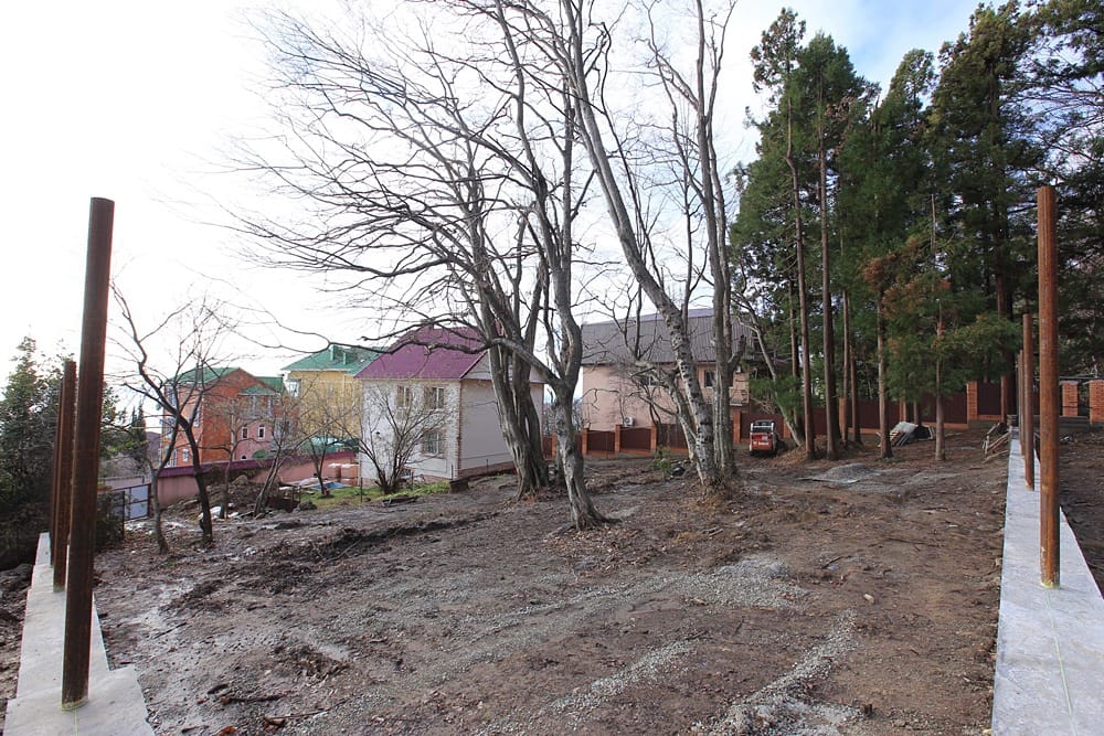 Разметка участка, Сочи